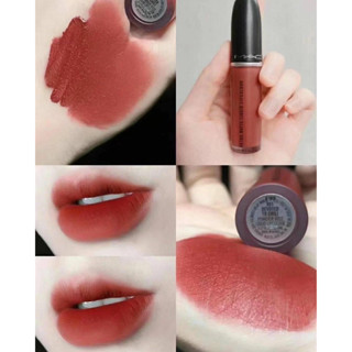 ลิปสติก Mac Powder Kiss Liquid Lipcolour 5ml. สี Devoted To Chili 991