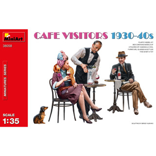 โมเดลประกอบ MiniArt 1/35 MI38058 CAFE VISITORS 1930-40s