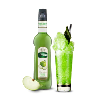 Mathieu Teisseire น้ำเชื่อมกลิ่นแอปเปิ้ลเขียว 700 มล. (Green Apple Syrup) ไซรัปสำหรับค็อกเทล ม็อกเทล โซดา ชา และสมูทตี้