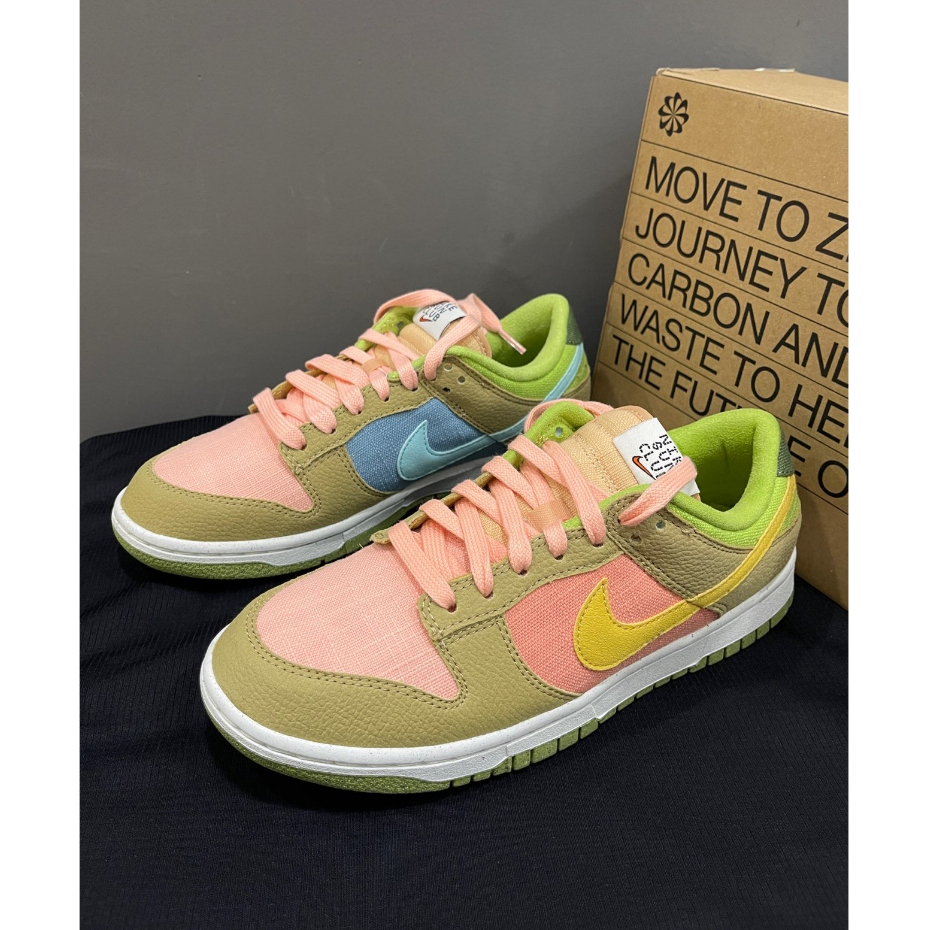 Nike Dunk Low Retro SE NN "Sun Club" สีเขียว พร้อมส่ง ของแท้100%