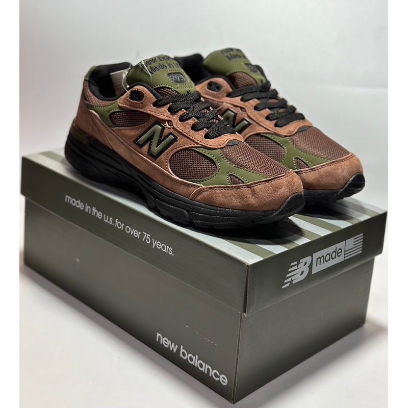 New Balance 993 USA (size40-45) Brown Green