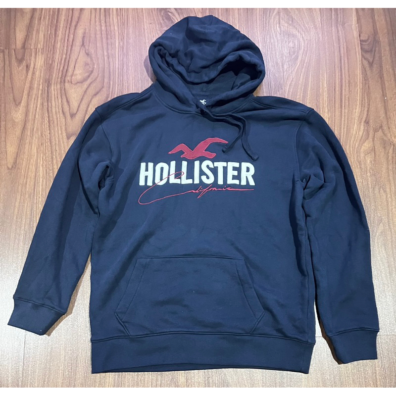 Hollister Blue Hoodie For Men & Women เสื้อฮู้ด โฮลิสเตอร์ แบบสวมศรีษะ ใส่ได้ทั้งชายหญิง