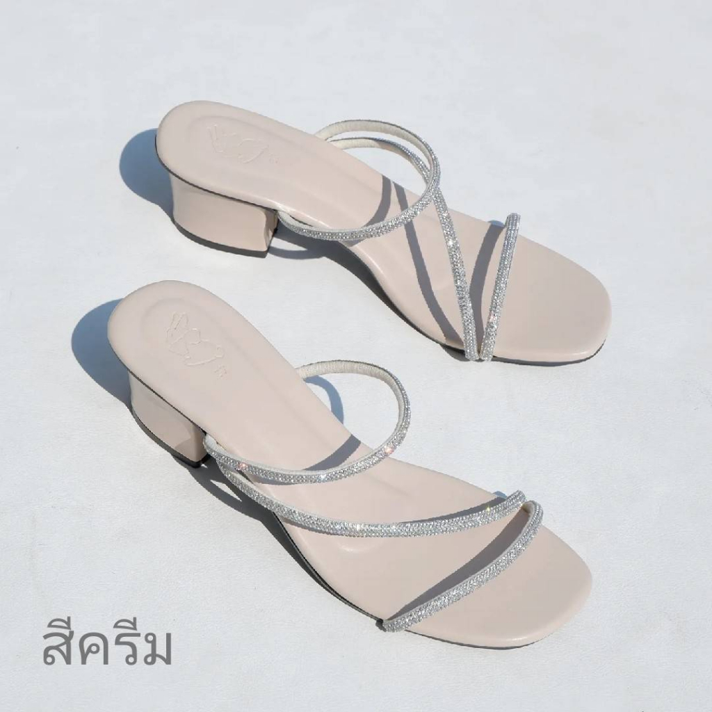 บาลอง Balong  รองเท้าส้นสูง ความสูง 2.2 นิ้ว ใส่สบายมาก