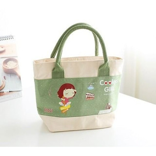 กระเป๋าผ้าเก็บอุณหภูมิลายแฟนซี Cookys girl bag