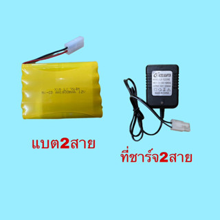 แบต12V 1800mah 2สายและที่ชาร์จ