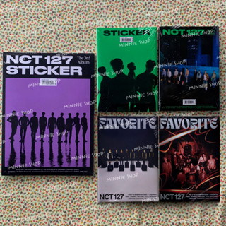 SALE  พร้อมส่ง อัลบั้ม NCT127 - The 3rd Album - STICKER / SEOUL CITY / STICKY / Favorite Catharsis Ver.