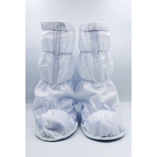 ถุงคลุมรองเท้าคลีนรูม /Cleanroom Booties (Freesize ทุกคู่)