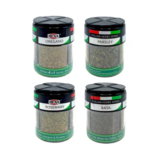 Hexa Italian Herb Series (4 in 1) ชุดเครื่องเทศอิตาเลียน 4 ชนิดใน 1