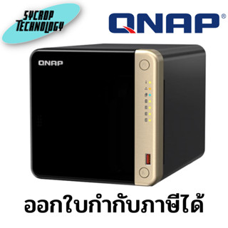 อุปกรณ์จัดเก็บข้อมูลเครือข่าย QNAP TS-464-4G 4-Bay NAS with 2.5GbE / M.2 Slots ประกันศูนย์ เช็คสินค้าก่อนสั่งซื้อ