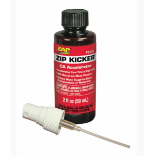 น้ำยาเร่งแข็ง 2oz Zap ZIP Kicker CA Accelerator 52ml ใช้พ่นแร่งแข็งสำหรับกาวร้อน กาวCA
