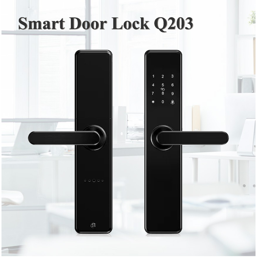 Smart Digital Door Lock Q203 กลอนประตูดิจิตอล ออกใบกำกับภาษีได้