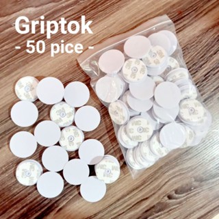 50ชิ้น Griptok กริ๊บต๊อกเปล่า ราคาส่ง คุณภาพดี สีขาวดำ 13สี