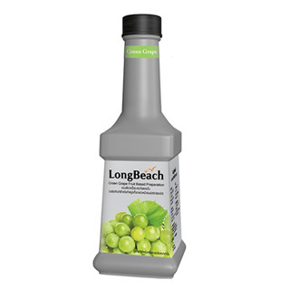 LongBeach Shine Muscat Green Grape Puree ลองบีชเพียวเร่องุ่นเขียวไชน์มัสแคท 900 มล.