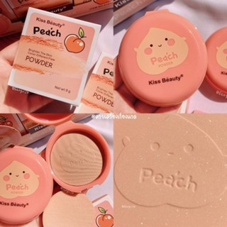 แป้ง Kiss Beauty Peach Powder 🍑🍑🍑