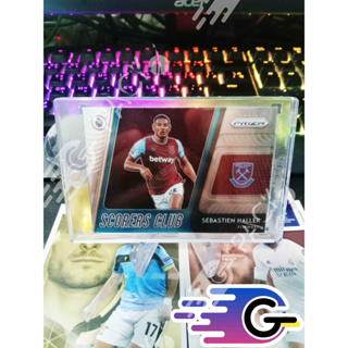 การ์ดนักฟุตบอล 20/21 Panini Prizm Premier League sebastien haller Scorer Club  (แถม Topload)