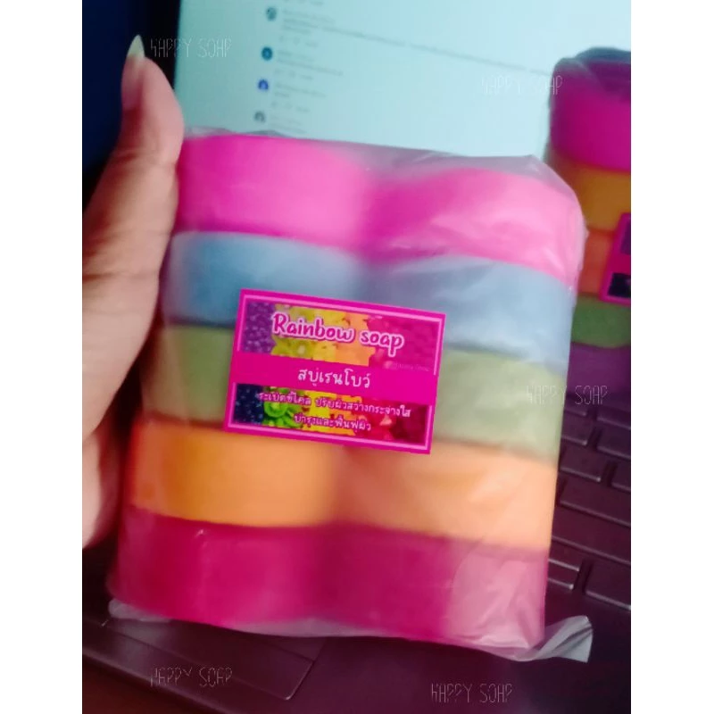 สบู่อัดก้อนรวมสูตรแพ็คละ 60 บ.