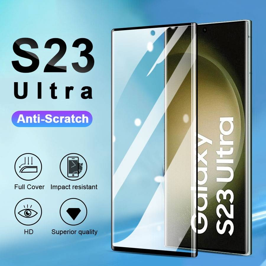 Galaxy S24 Ultra(พร้อมส่งในไทย)ฟิล์มกระจกเต็มจอSamsung Galaxy S23/Galaxy S23 Plus/Galaxy S23 Ultraตรงรุ่น