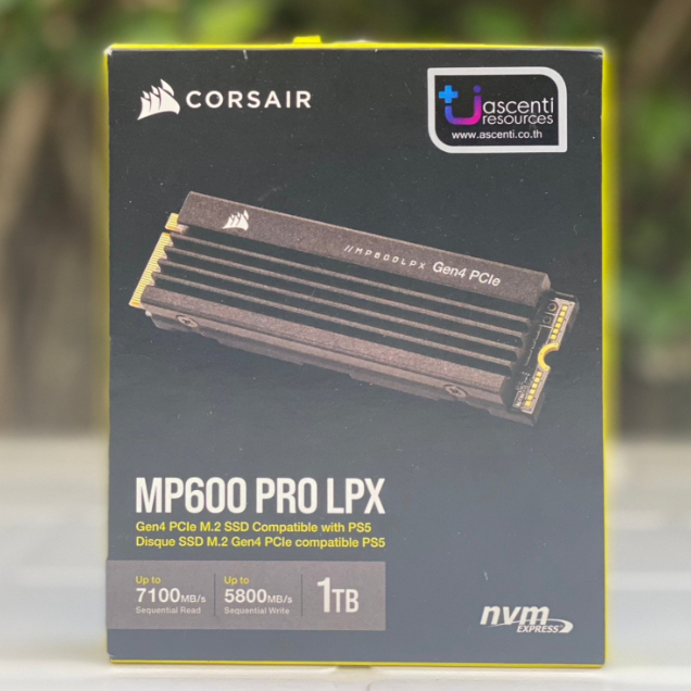 SSD (เอสเอสดี) 1TB CORSAIR MP600 PRO LPX - PCIe 4/NVMe M.2 2280