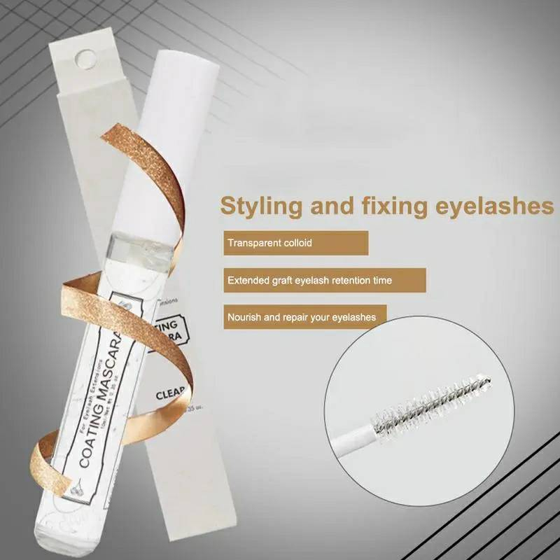 A031  Coating Mascara โค๊ตติ้งมาสคาร่าเคลือบขนตากันน้ำ จัดทรงขนตา ขนตาเงางาม 10 ML อุปกรณ์ต่อขนตา