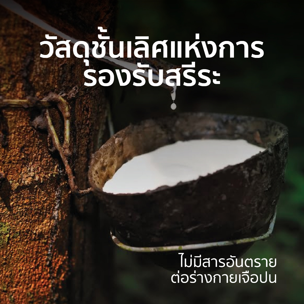 WellPlus ที่นอน Air Collection ยางพาราแท้ พับได้ ม้วนได้ หนา 1-4 นิ้ว