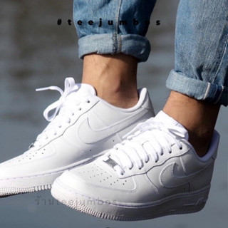 รองเท้า Nike Air Force 1 Low 07 White 🔥⚠️🌵 สินค้าพร้อมกล่อง รองเท้าสีขาว