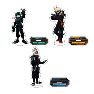 14-15cm★ My Hero Academia Stand THE MOVIE World Heroes Mission Midoriya Bakugo Shoto มายฮีโร่ แสตน เดกุ คัตจัง โชโตะ