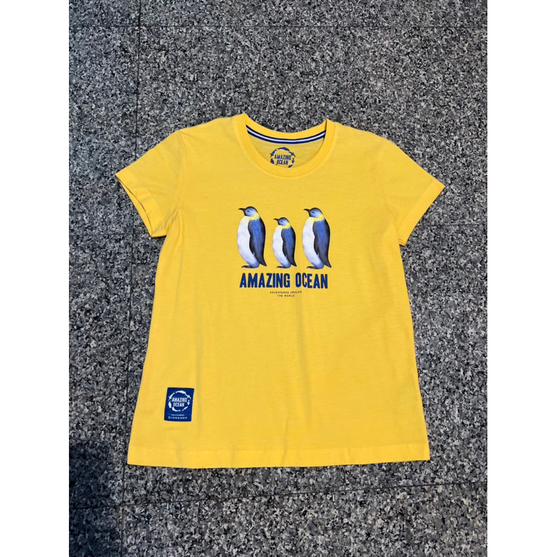 เสื้อยืดคอกลมแบรนด์ Giordano