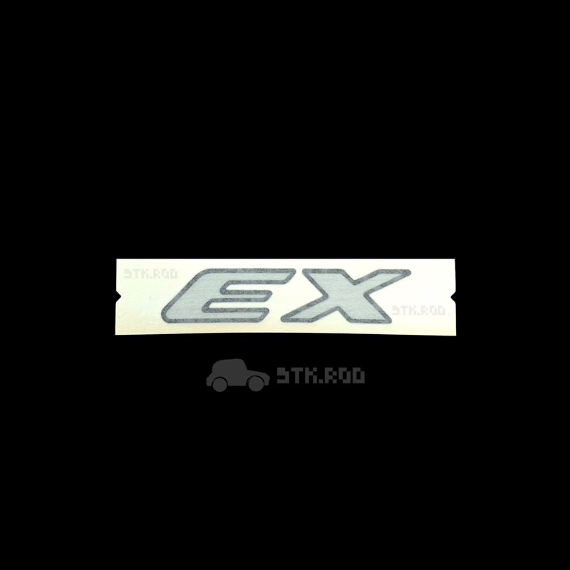 (ราคาต่อข้าง) สติ๊กเกอร์ EX ติดประตู D-MAX ปี 2007-2010 ของแท้ รถตอนเดียว อีซูซุ ดีแม็กซ์ ISUZU STIC