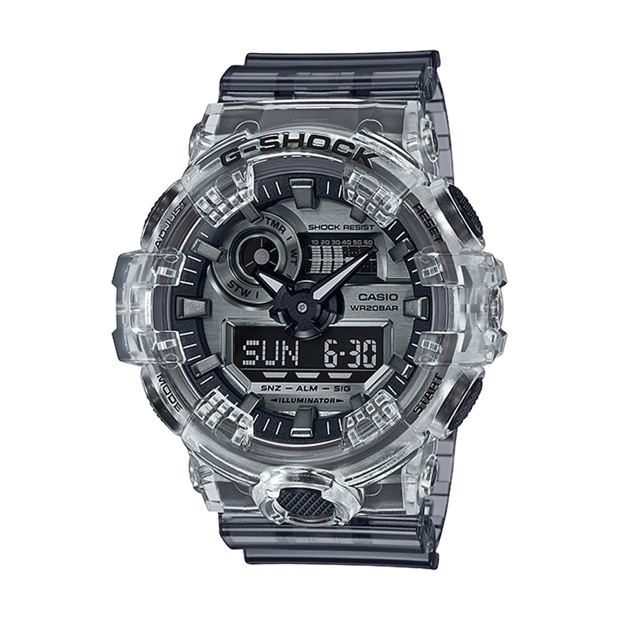 [ผ่อนเดือนละ 369]🎁CASIO G-SHOCK GA-700SK-1A ของแท้ 100% พร้อมส่ง ประกัน 1 ปี