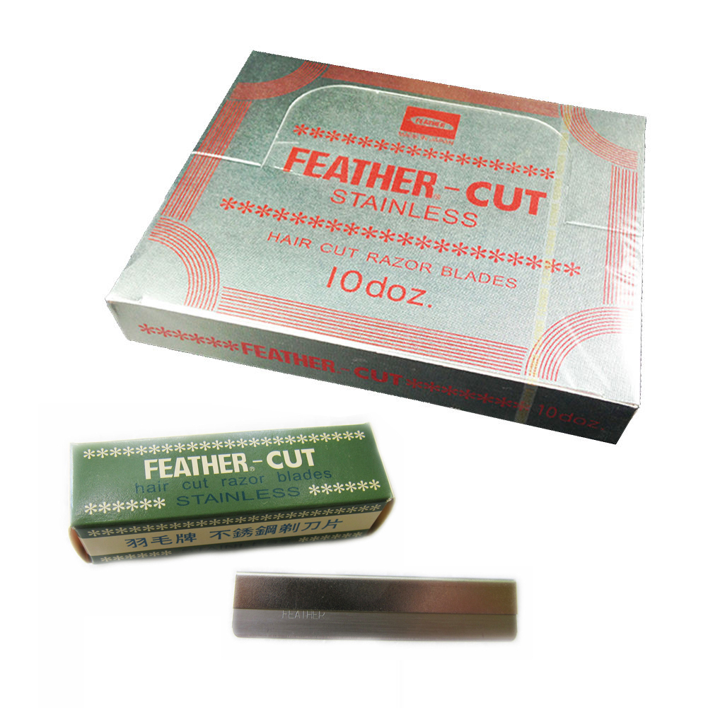 TONBOON - Feather-Cut Special & Stainless Razor Blades for Shaving Hair Cut , Facial , Eyebrow , Fac