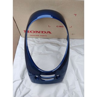 64301-K16-900ZRฝาครอบหน้าแท้HONDA SCOOPY Iสีน้ำเงินเข้ม รุ่นล้อแม็กปี2013-2015จำนวน1ชิ้น