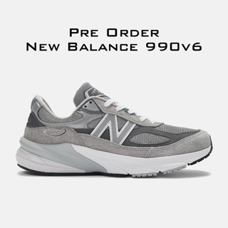 {พรีออเดอร์} New Balance 990V6 Made in USA รองเท้าผ้าใบ ผู้ชาย ผู้หญิง ของแท้100%