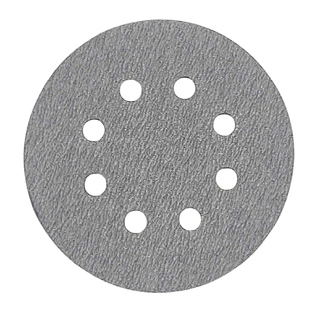 กระดาษทรายกลมหลังขน TOA TRCC, D-cut 125MM 8H. ขัดไม้ ขัด skim coat งานฝ้าฉาบเรียบ ผนัง จำนวน 10 แผ่น