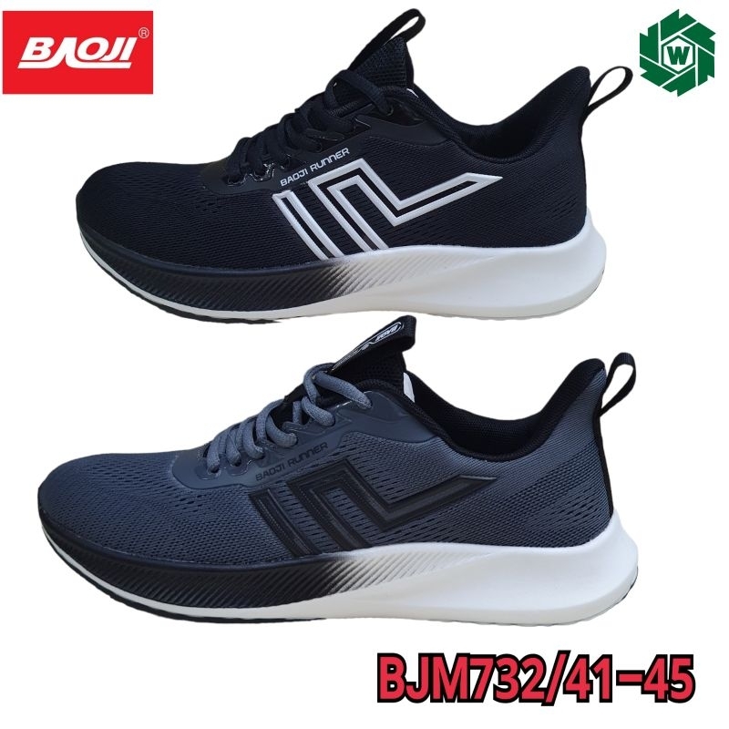 Baoji BJM732 รองเท้าผ้าใบชาย ไซส์ 41-45. สลม.