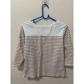 เสื้อcotton แขนสามแขน ไซค์ M เสื้อนุ่มผ้านุ่มนิ่ม