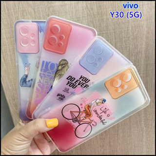 เคส vivo Y30 (5G) เคส TPU นิ่ม ลายการ์ตูน เคสกันรอย เคสกันกล้อง เคส วีโว่  Y30 (5g)