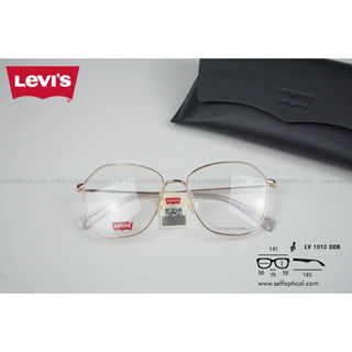 กรอบแว่น LEVIS LV 7015/F BLX MT BLK RED 52 ลิขสิทธิ์แท้💯%