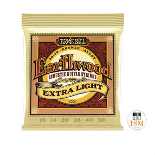 Ernie Ball สายกีต้าร์โปร่ง Acoustic Guitar String รุ่น P-02006 (Extra Lights .010 – .050)