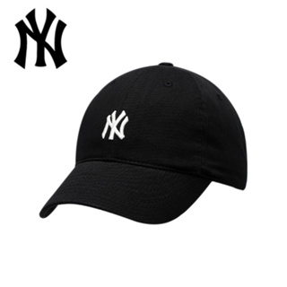MLB หมวกแก๊ป UNISEX CURVED CAP 3ACP6601N 50BKS NEW YORK YANKEES ดำ ของแท้ 100%