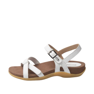 Dortmuend "Smart Mom Series" Jane JF110 002-000 White รองเท้าส้นเตี้ยเพื่อสุขภาพ รองช้ำ รองเท้าคนท้อง