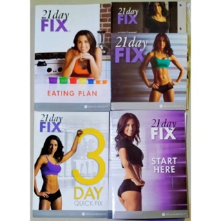 21 Day Fix ออกกำลังกายเห็นผลใน 21วัน เวท คาร์ดิโอ DVD3+ตาราง 21Dayfix