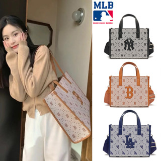 New 2023 spring MLB กระเป๋า MINI CANVAS HAND BAG กระเป๋าถือรุ่นใหม่ กระเป๋าสะพาย กระเป๋าNY พร้อมส่ง⭐ ของแท้💯%