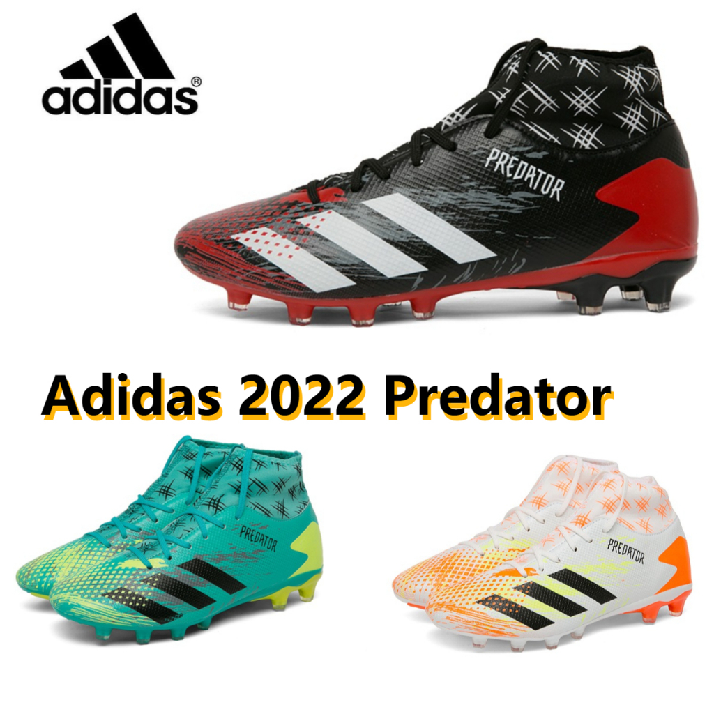 【บางกอกสปอต】Adidas Predator รองเท้าสตั๊ด รองเท้าฟุตบอลที่ราคาถูกที่สุดในนี้ รองเท้าสตั๊ดหุ้มข้อ