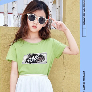 K-2297-SHORT 3สี เสื้อยืดเด็ก เสื้อเด็กน่ารัก เสื้อเด็กราคาปลีก-ส่ง