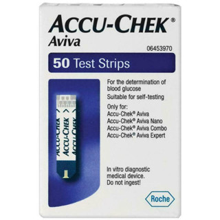 (พร้อมส่ง) ACCU-CHEK AVIVA 50 STRIPS / ACCU-CHECK