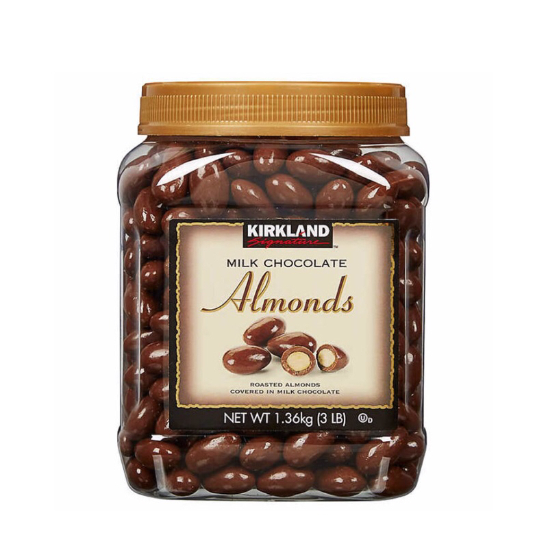 Kirkland Signature Milk Chocolate Almonds 1.36 kg. $$ Limited