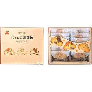 Shinshu Nyanko Sankyodai 12 ชิ้น (คุกกี้แมว ของฝากจากญี่ปุ่น)