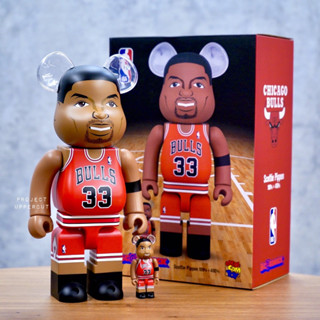 BE@RBRICK 400%+100% NBA - Scottie Pippen (Chicago Bulls) [New]