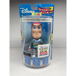 Disney PIXAR Toy Story 3 SEGA Super Rockin! Woody &amp; Buzz Lightyear Action Figure ดิสนีย์ พิกซ่าร์ ทอย สตอรี่ วู้ดดี้ บัส