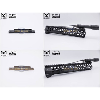 ตัวจับสวิตช์หางหนูของไฟฉาย LCS รุ่น ระบบราง M-Lok และ ระบบราง Keymod⭐ (Light Control System)